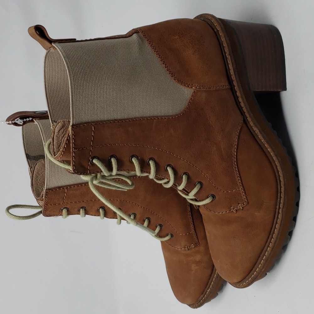 Kelsi Dagger Brooklyn Chestnut Parkway Ankle Boots US 8